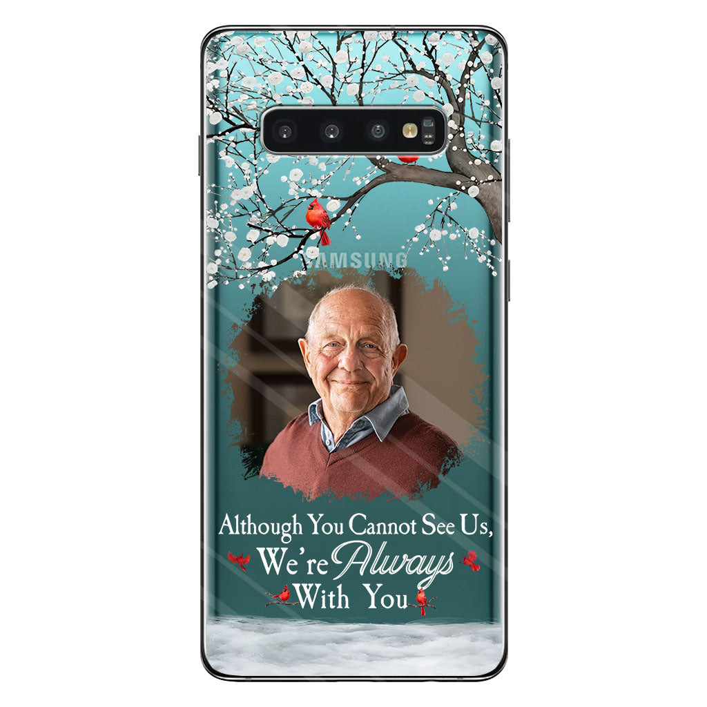 I'm Always With You - Personalized Memorial Clear Phone Case