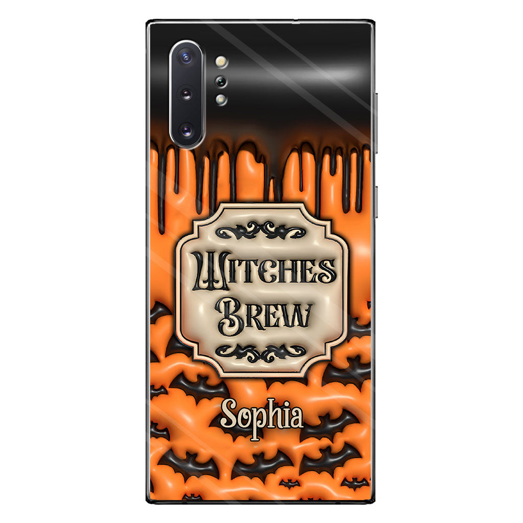 Witches Brew - Personalized Witch Clear Phone Case