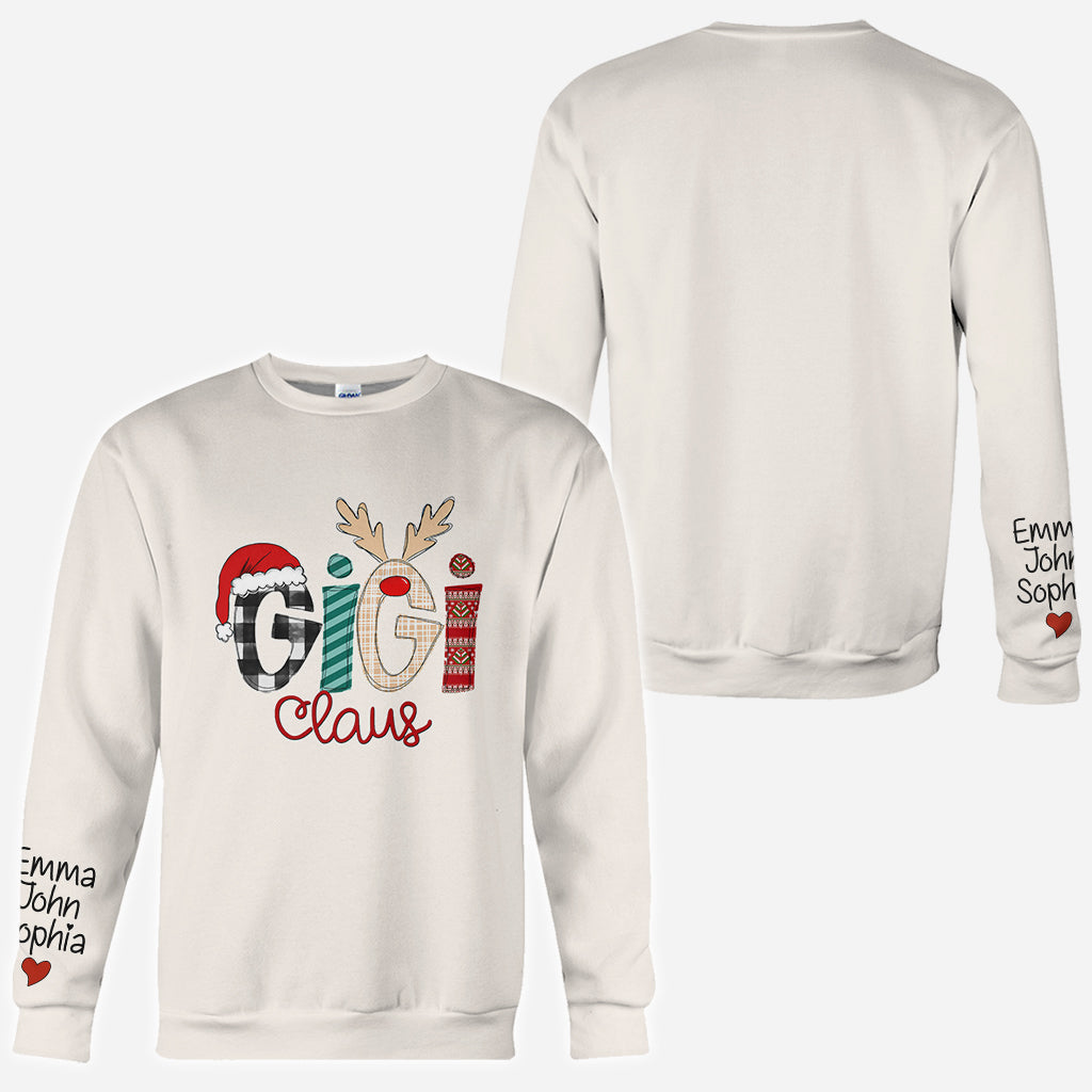 T-shirt personnalisé Gigi Claus - Grand-mère
