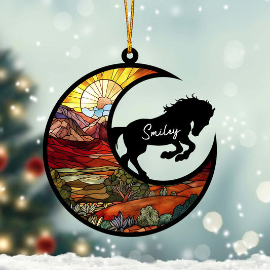 Love Horses - Personalized Horse Ornament