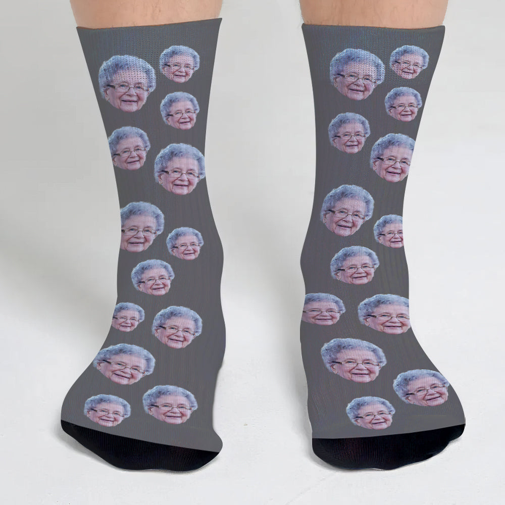 Chaussettes personnalisées pour grand-mère