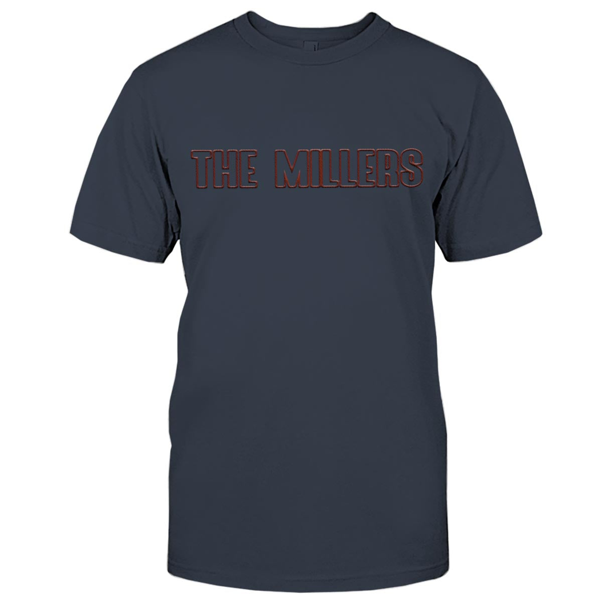 Custom Name - Personalized Family Embroidered T-shirt