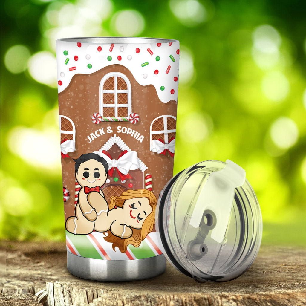 All I Want For Christmas - Personalized Couple Tumbler