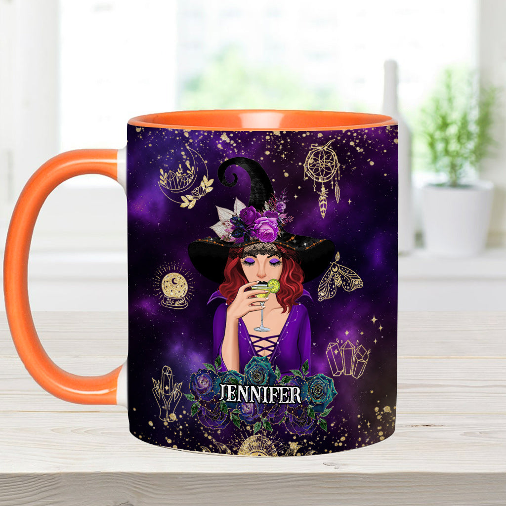 Don't F With My Energy - Personalized Witch Accent Mug