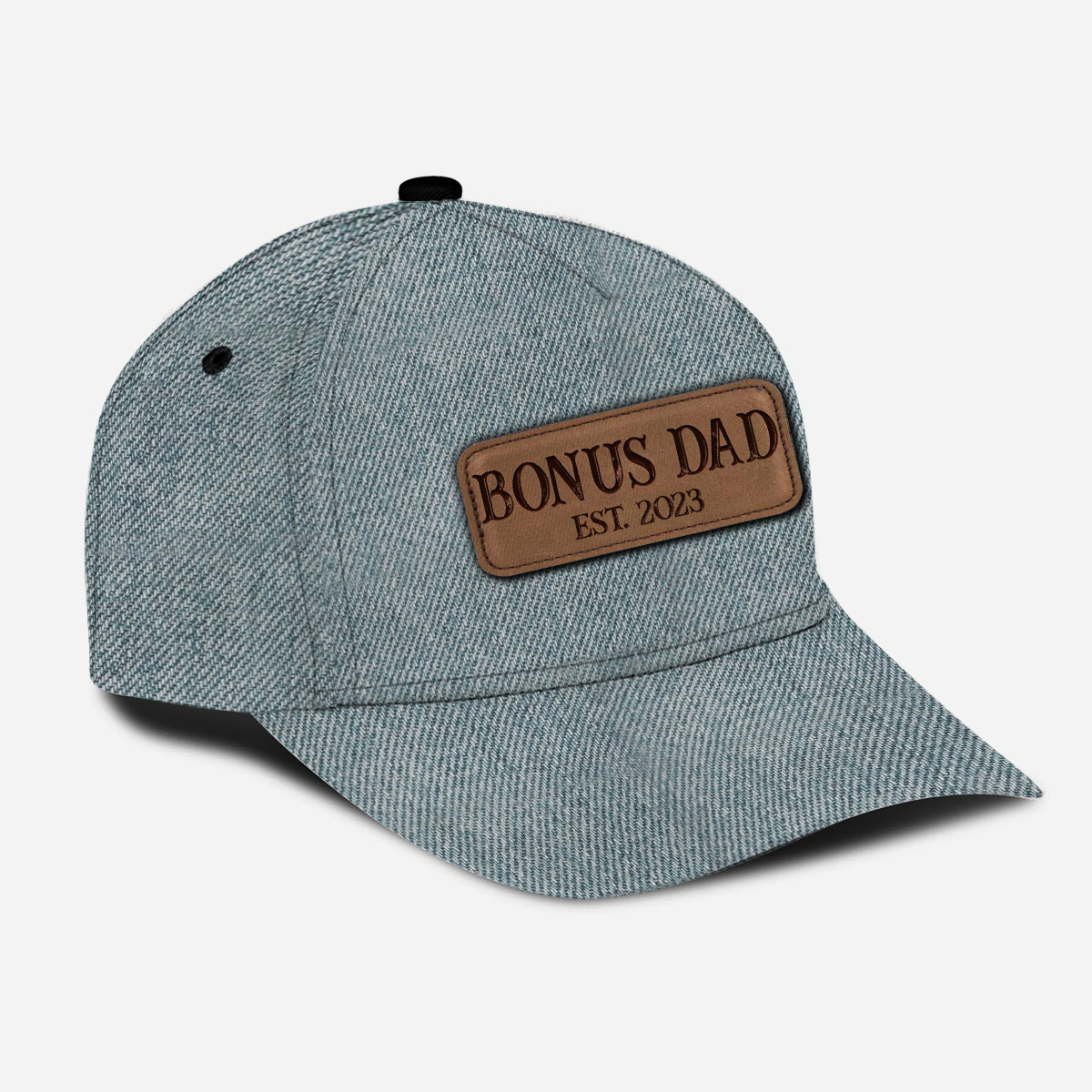 Bonus-Papa – Geschenk für Stiefvater – Personalisierte klassische Kappe