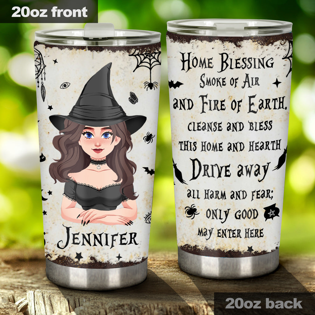 Home Blessing - Personalized Witch Tumbler