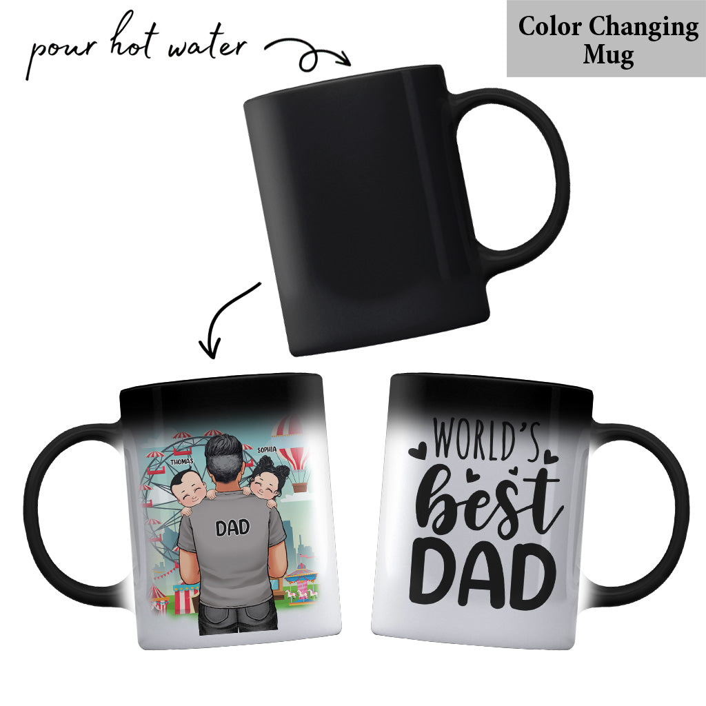Best Dad Ever - Gift for dad, grandpa, uncle, husband - Personalized Mug