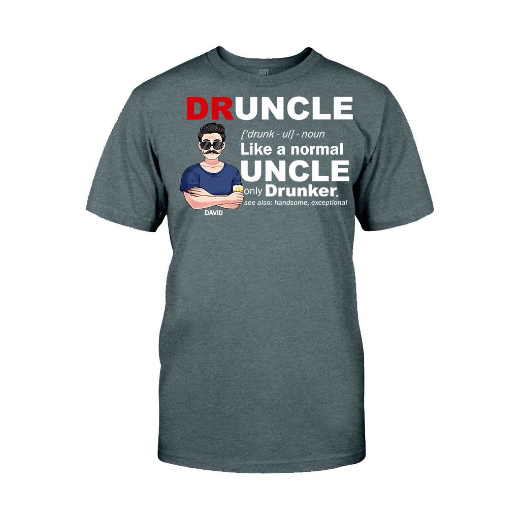 Druncle – Personalisiertes Onkel-T-Shirt & Hoodie