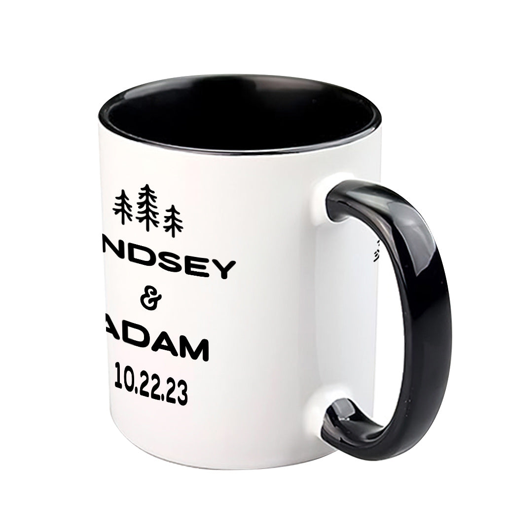 L'aventure continue - Mug de randonnée personnalisé