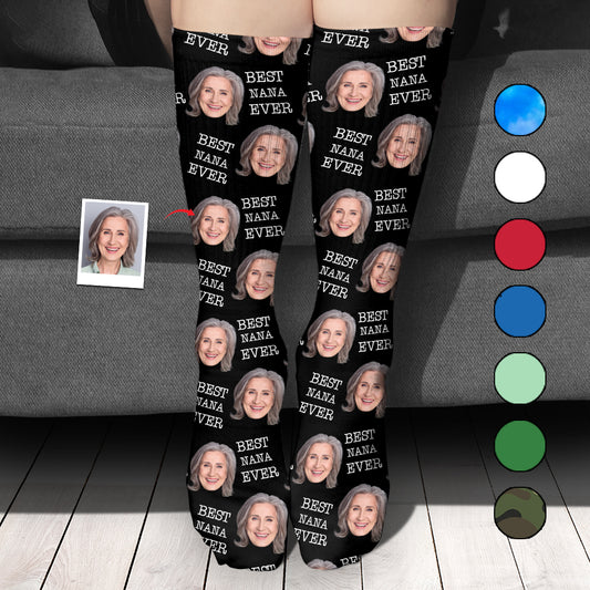 Chaussettes personnalisées pour grand-mère