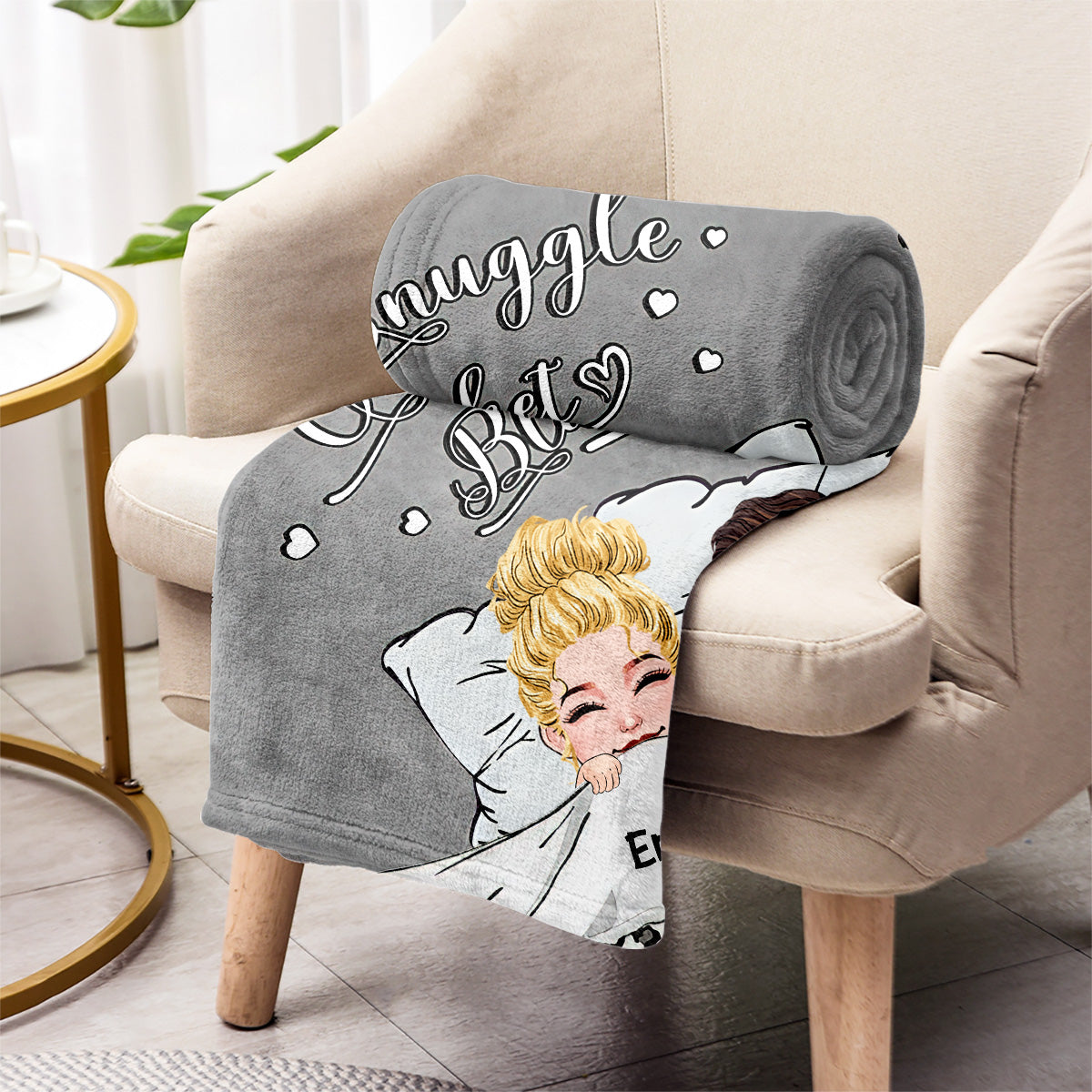 Our Snuggle Blanket - Personalized Couple Blanket