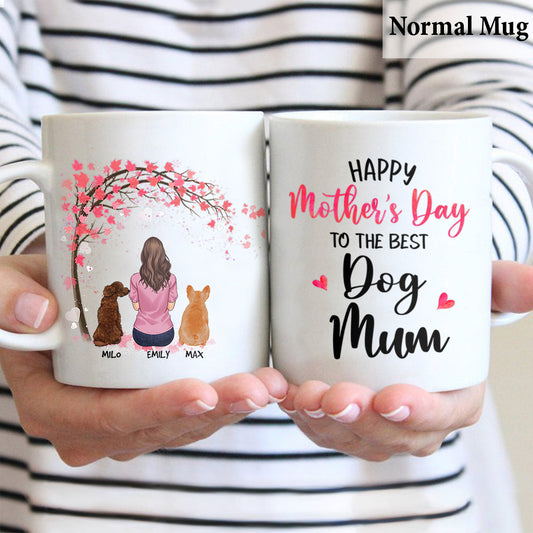 Bonne fête des mères à la meilleure maman ! - Cadeau pour la personne qui a perdu son chien - Mug personnalisé