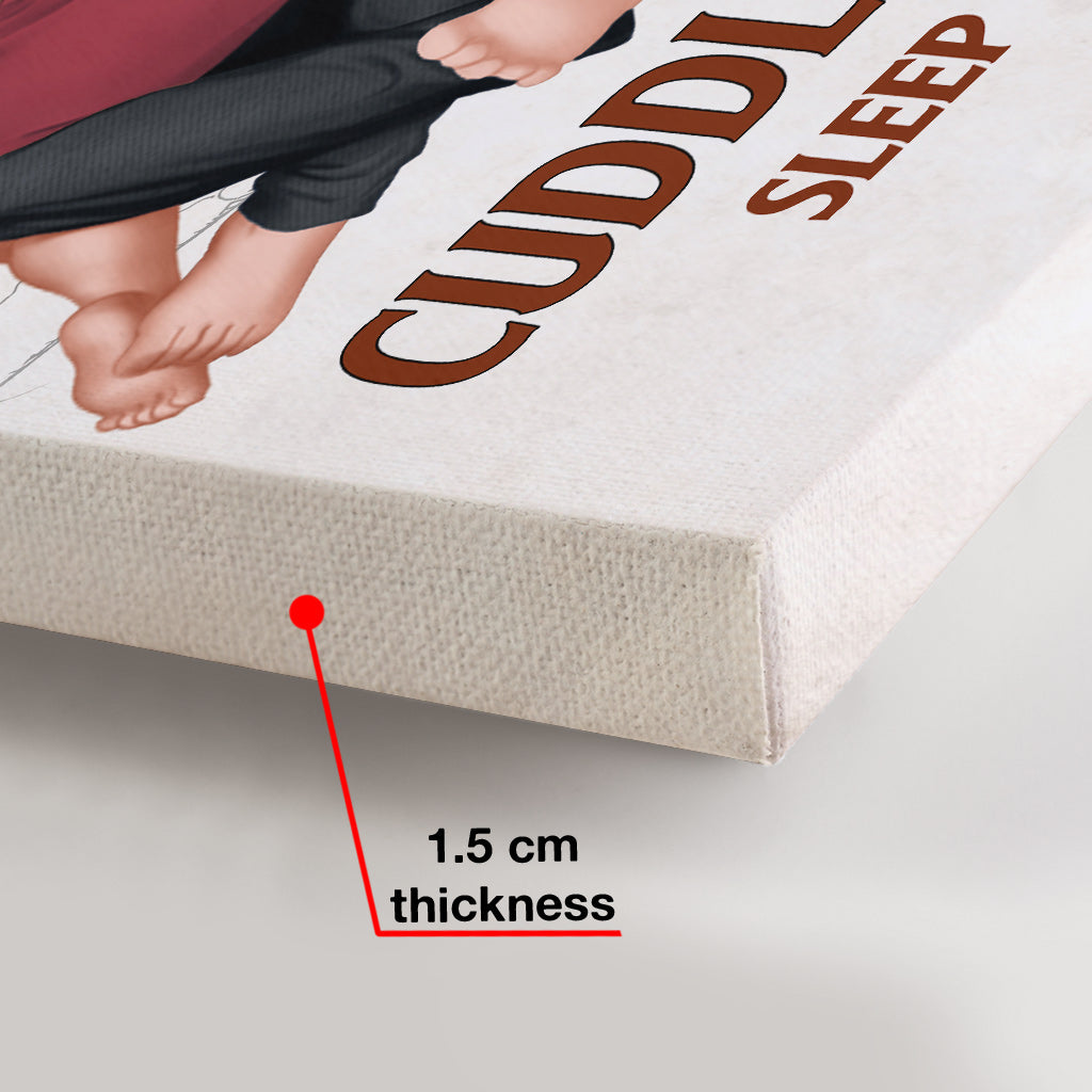 Bedroom's Rule Don't Forget To Lock The Door - Personalized Couple Canvas And Poster