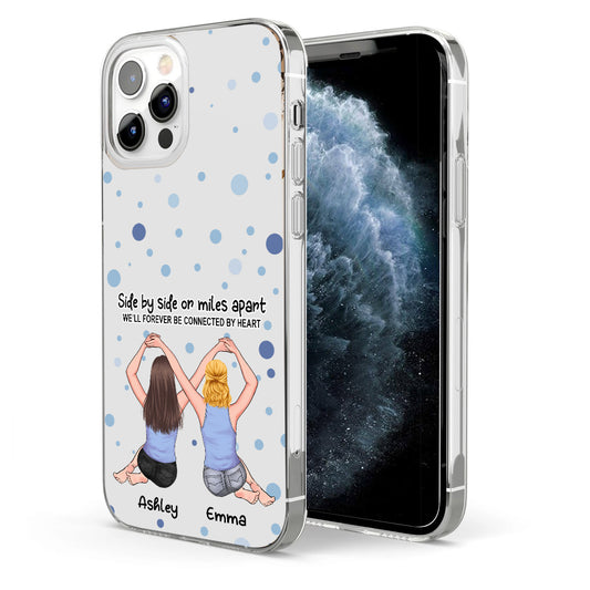Meilleure amie pour toujours - Cadeau pour sa meilleure amie - Coque de téléphone transparente personnalisée