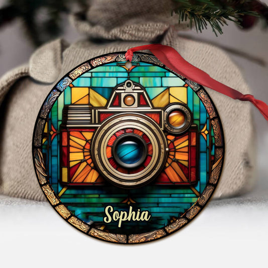 Just A Girl Who Loves Photography - Personalized Photography Ornament