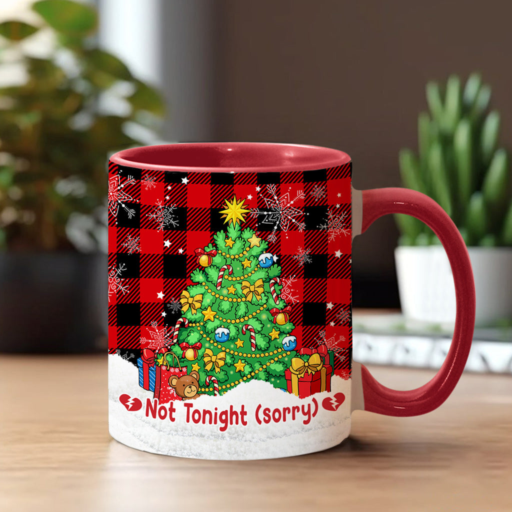 Tonight - Personalized Couple Accent Mug