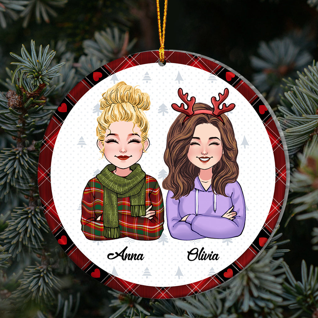 A Job Made Us Coworkers - Personalized Colleague Ornament