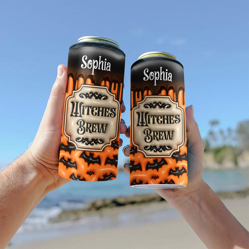 Witches Brew - Personalized Witch Can Cooler