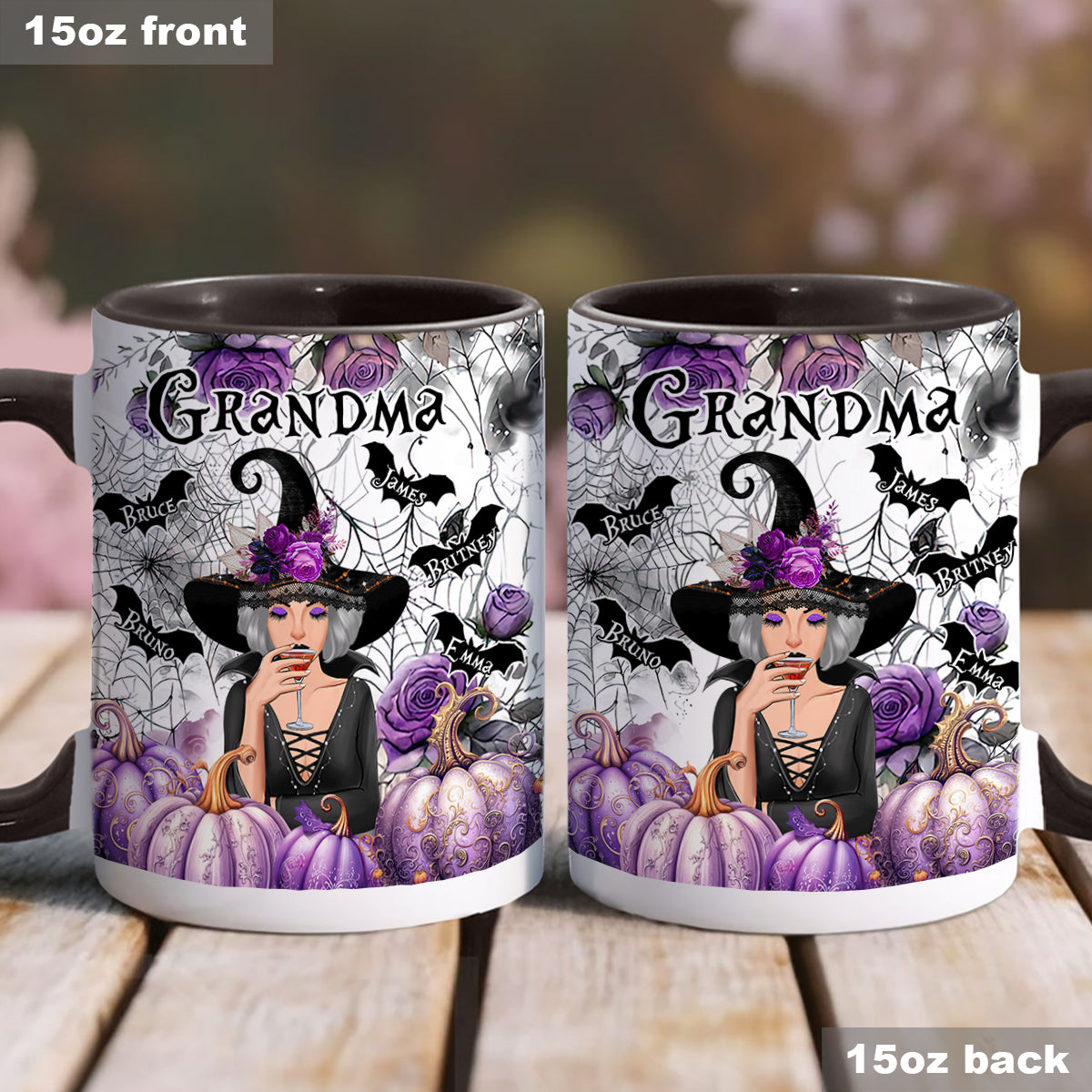 Oma Hexe - Personalisierte Tasse mit Oma-Akzent