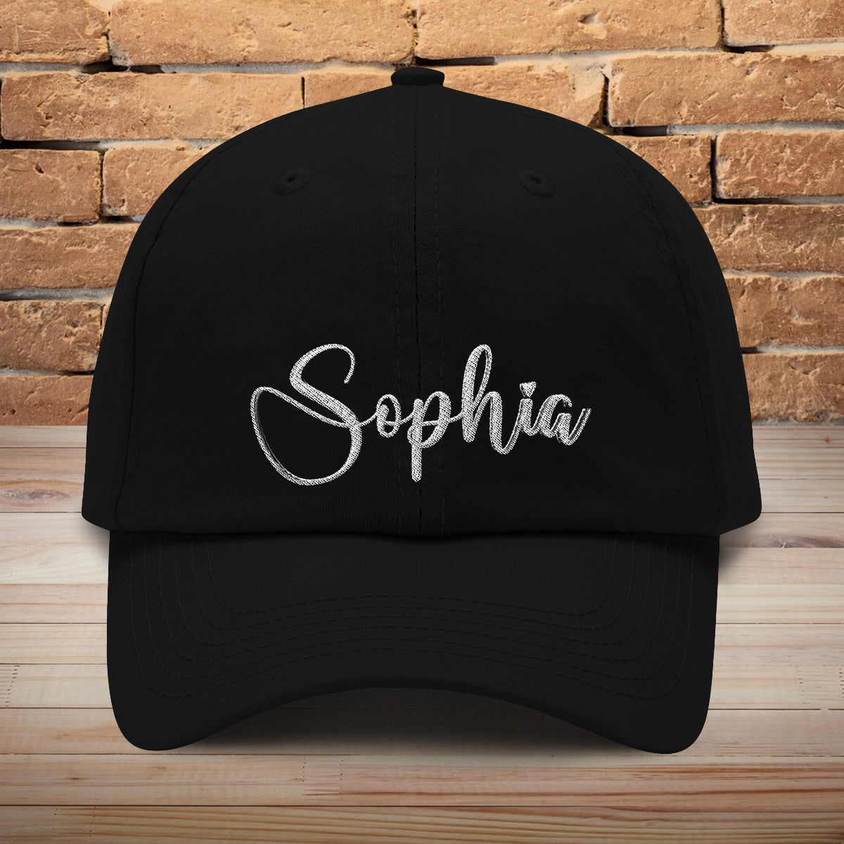 Custom Name - Personalized Step Mom Embroidered Classic Cap