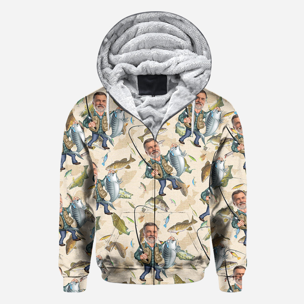 Lustiges Angel-Shirt mit Foto – Personalisiertes Angel-Shirt