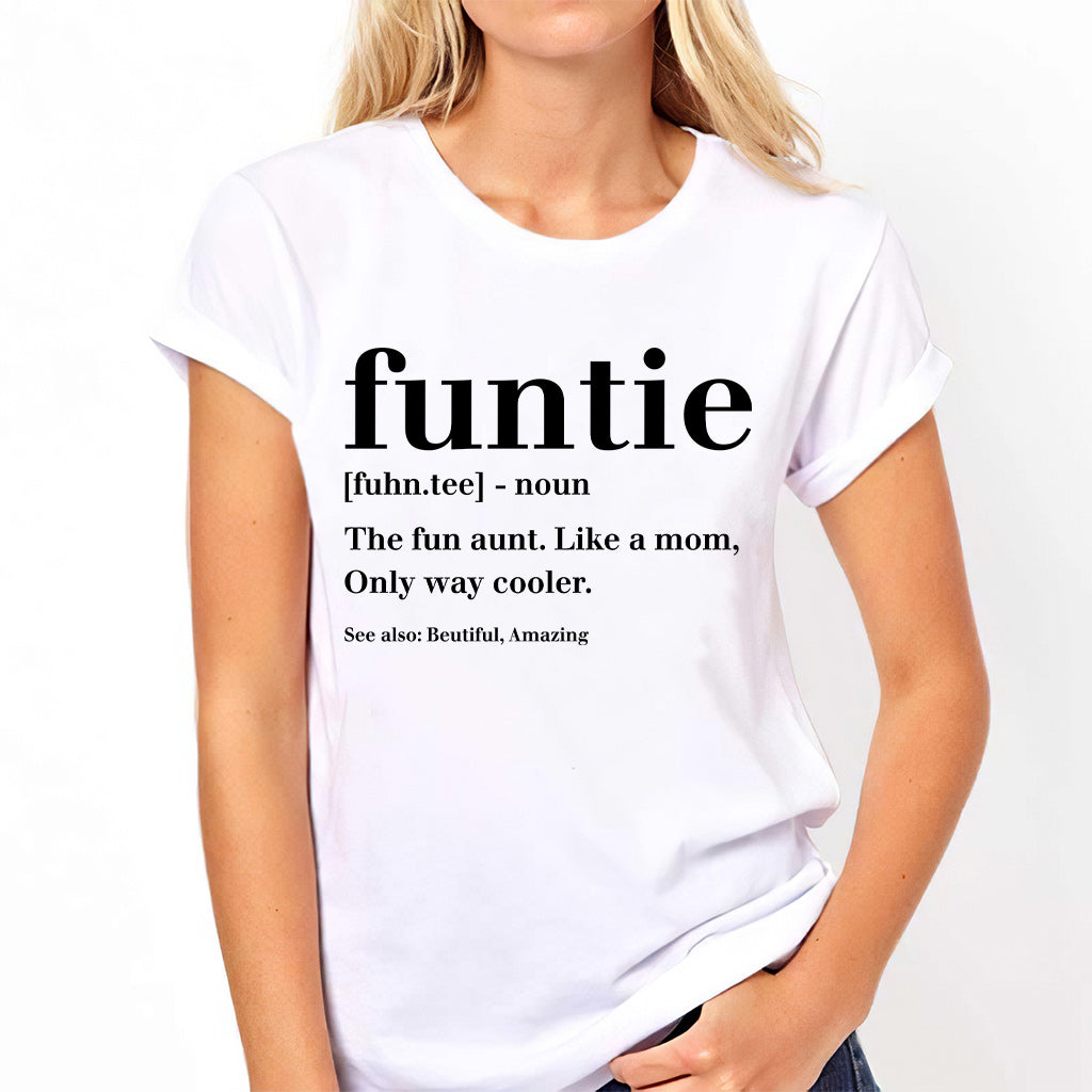 Funtie – Geschenk für Tante – T-Shirt und Hoodie
