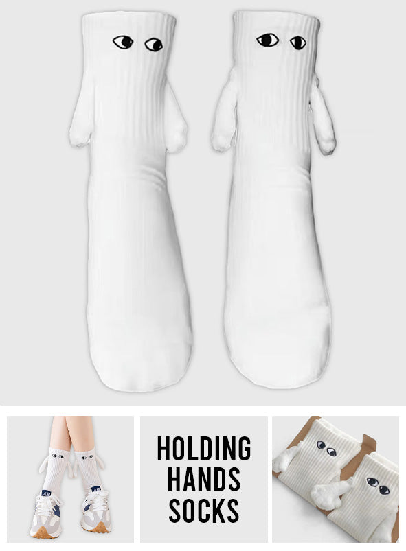 Holding Hands Socks - Couple Holding Hands Socks
