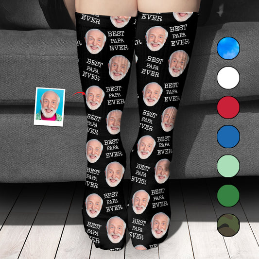 Individuell gestaltete Opa-Socken
