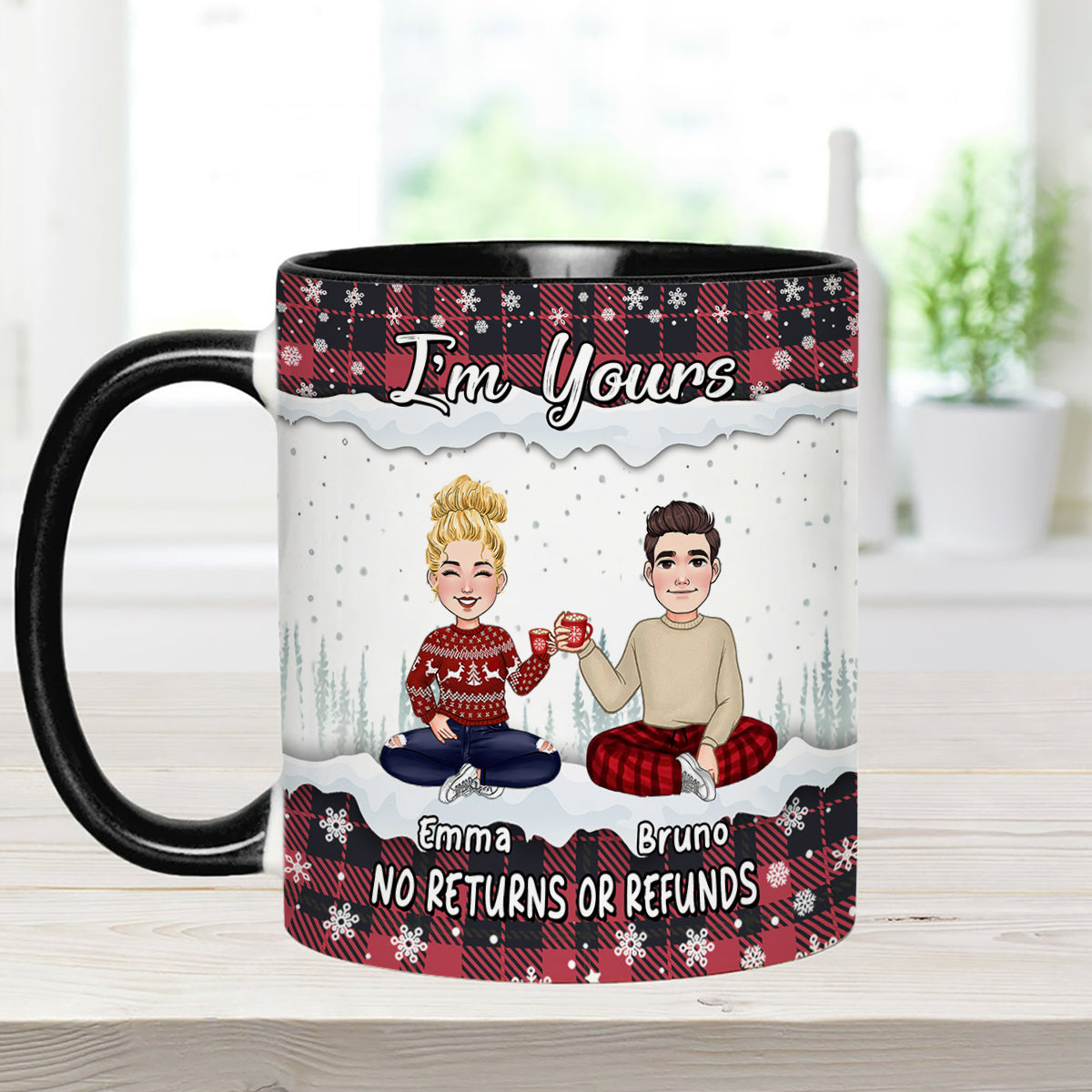 I’m Yours - Personalized Couple Accent Mug
