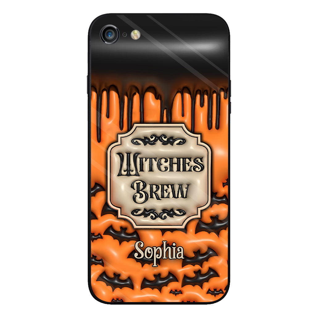 Witches Brew - Personalized Witch Clear Phone Case