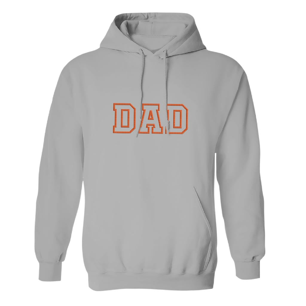 Custom Name - Personalized Father Embroidered Hoodie