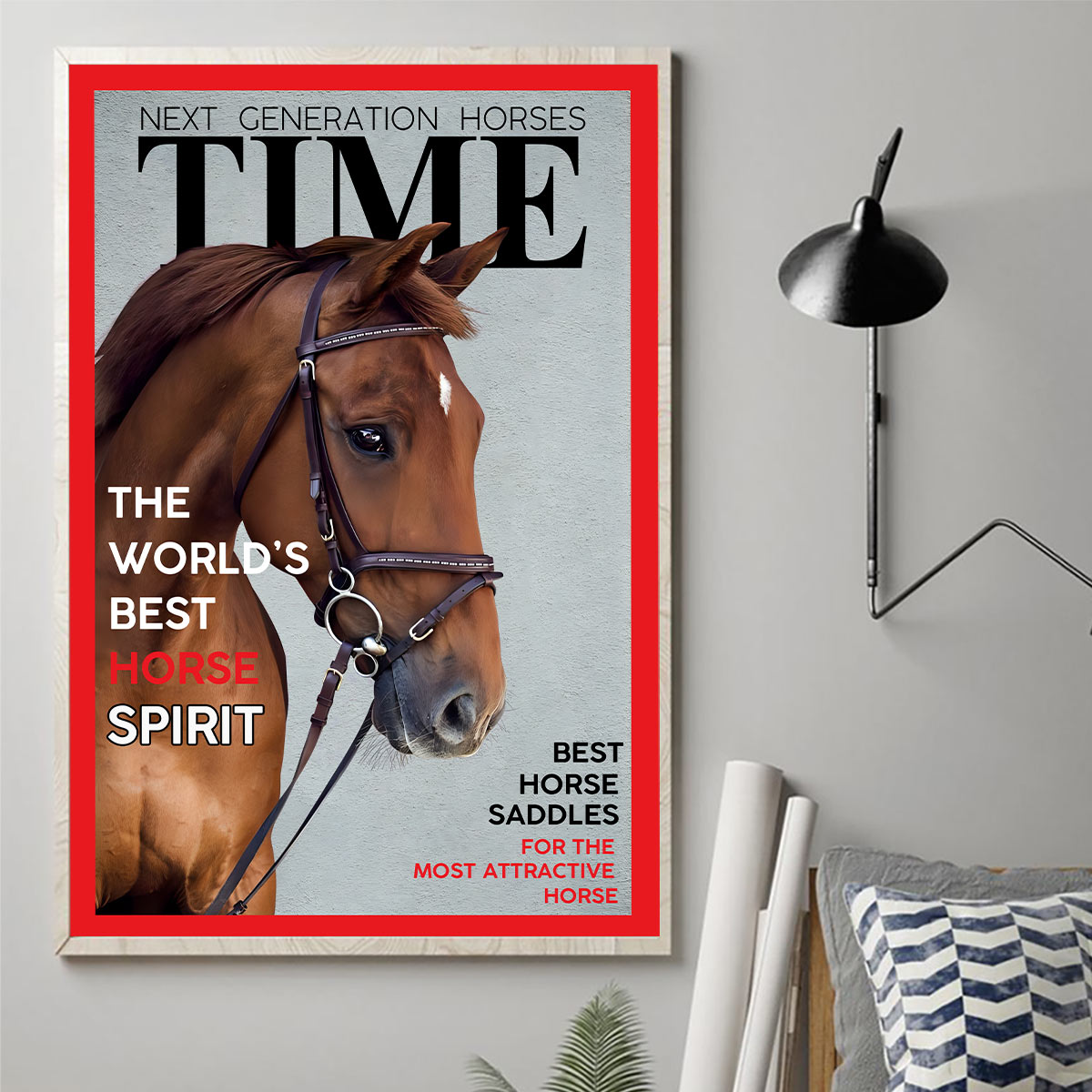 Magazincover – Personalisierte Leinwandbilder und Poster mit Pferdemotiven