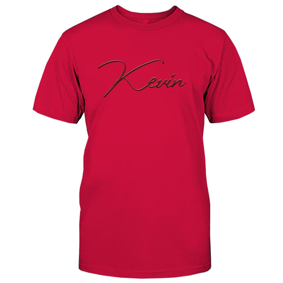T-shirt brodé personnalisé avec nom pour petit-fils