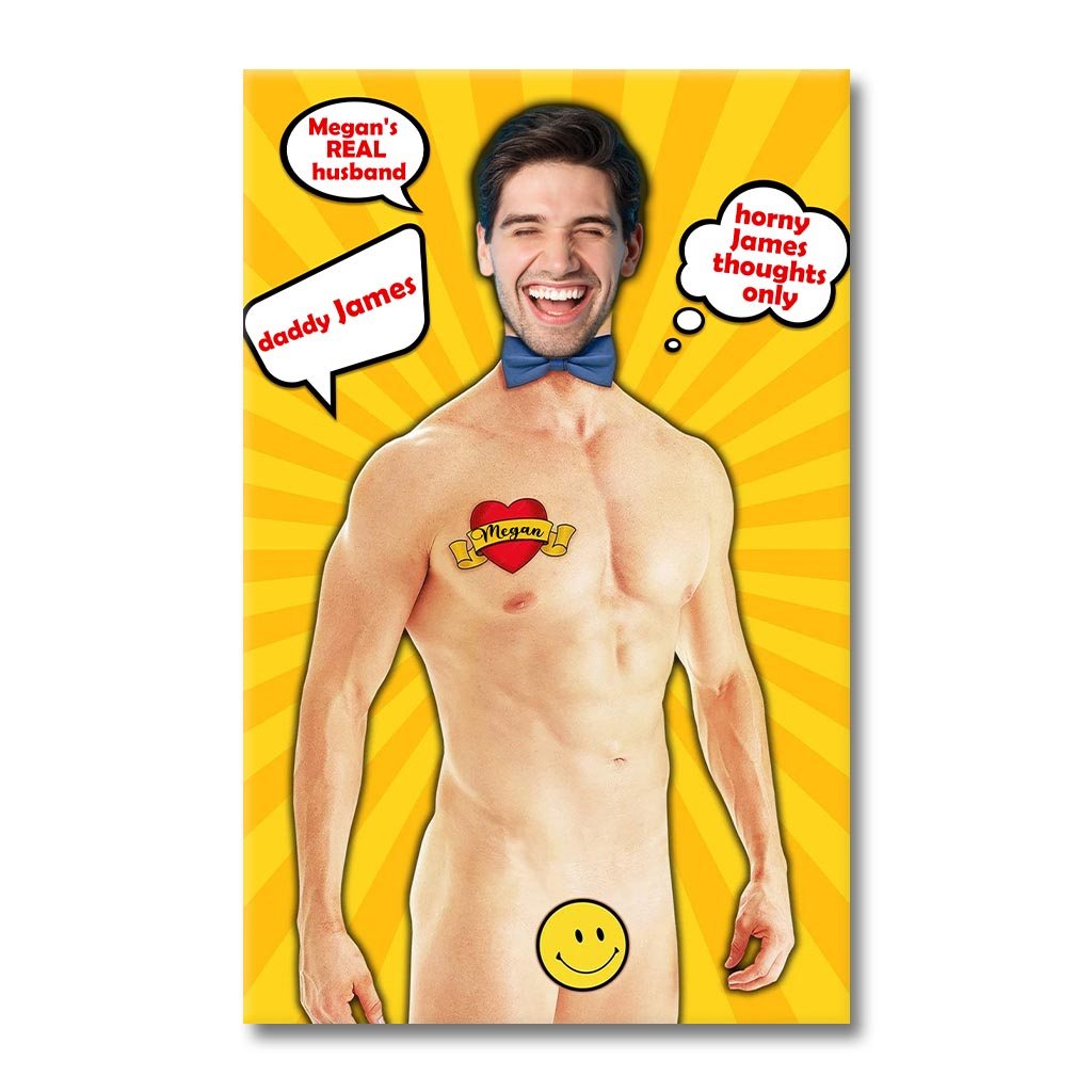 The Man The Myth The Legend - Personalized Husband And Wife Canvas And Poster