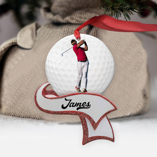 Golf Lover - Personalized Golf Ornament