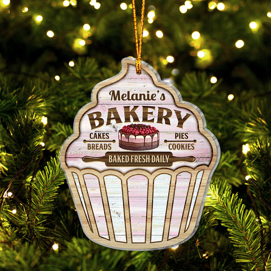 Just A Girl Who Loves Baking - Personalized Baking Ornament