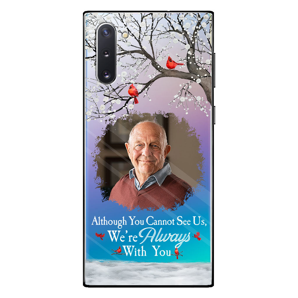 I'm Always With You - Personalized Memorial Clear Phone Case