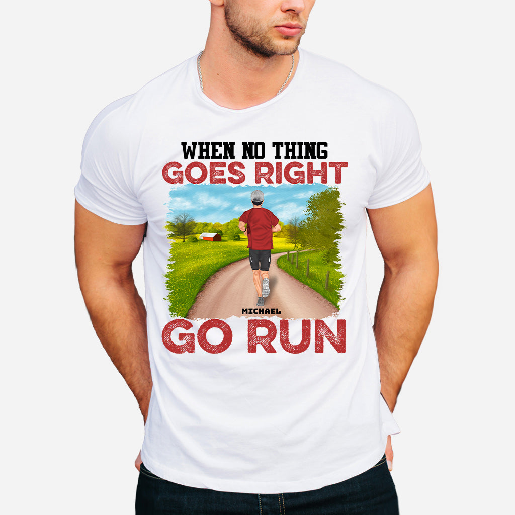 La vie est plus belle en chaussures de course - T-shirt et sweat à capuche de course personnalisés