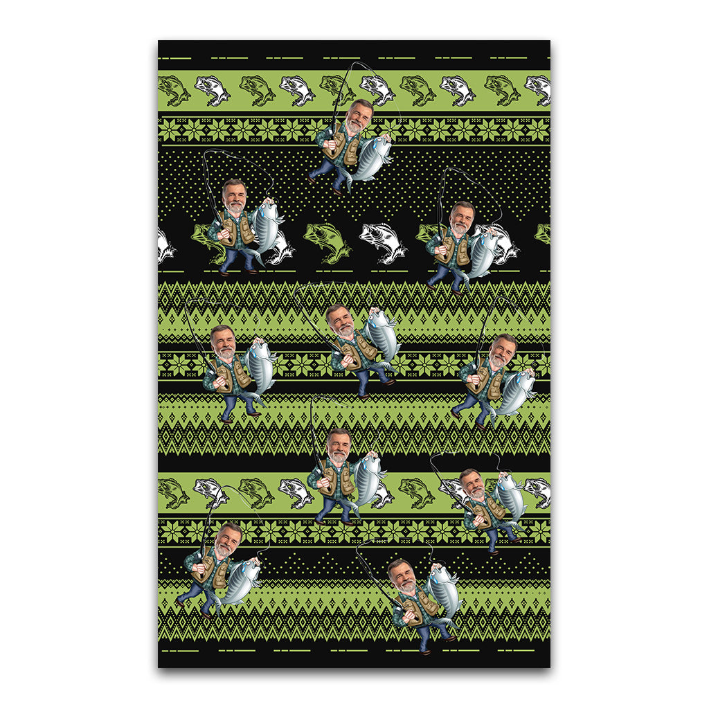 Love Fishing - Personalized Fishing Rug