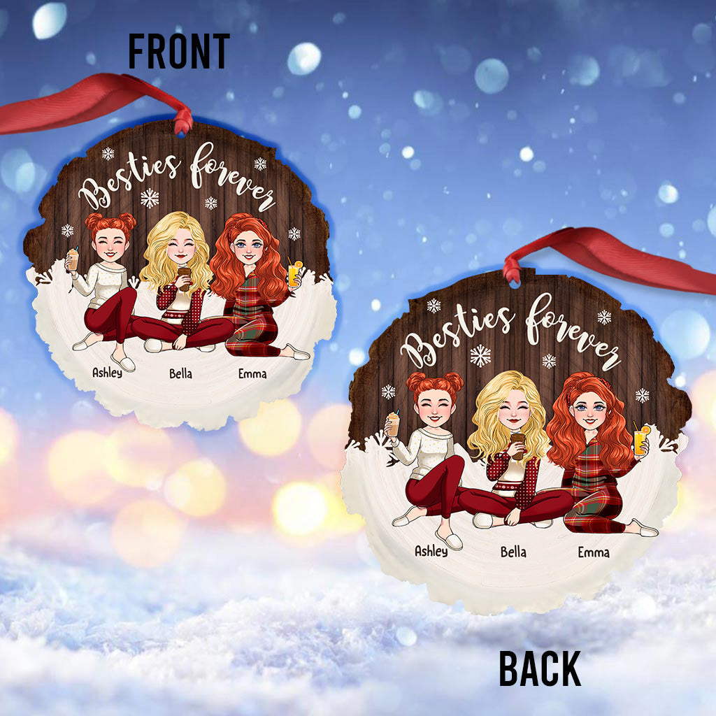 Besties Forever - Personalized Bestie Ornament