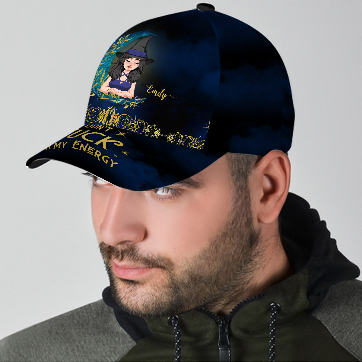 Don't F With My Energy - Personalized Witch Classic Cap