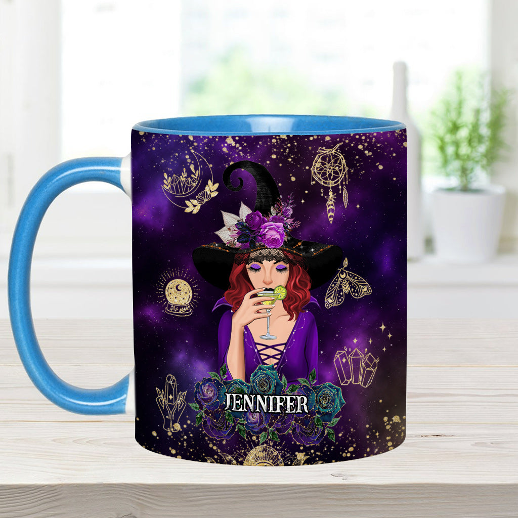 Don't F With My Energy - Personalized Witch Accent Mug