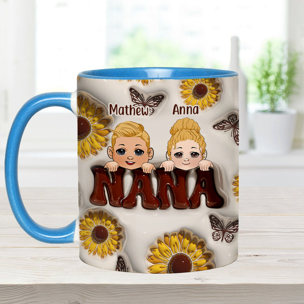 Beste Oma der Welt – Geschenk für Oma – Personalisierte Tasse mit Akzent