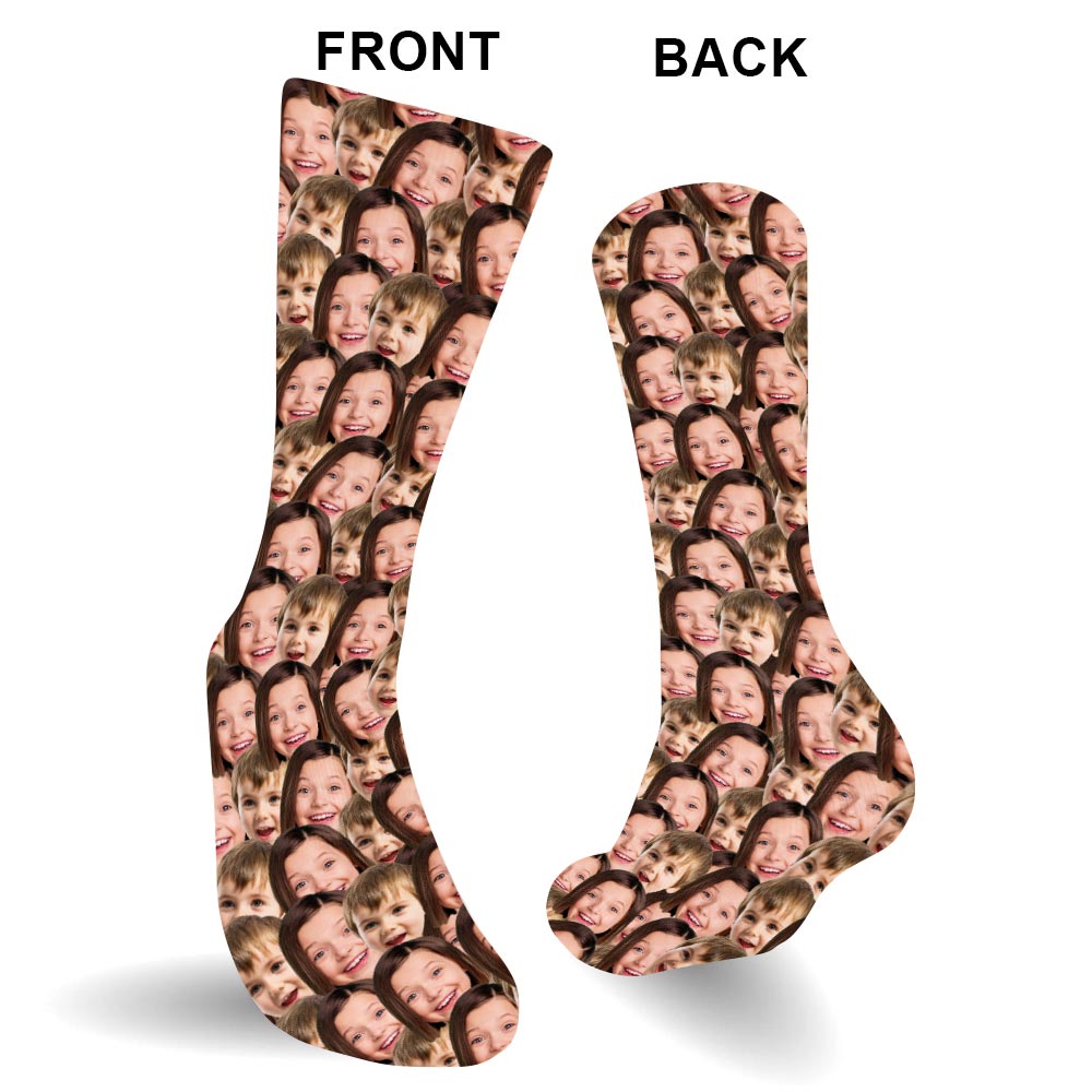 Chaussettes personnalisées pour enfants avec motif imprimé