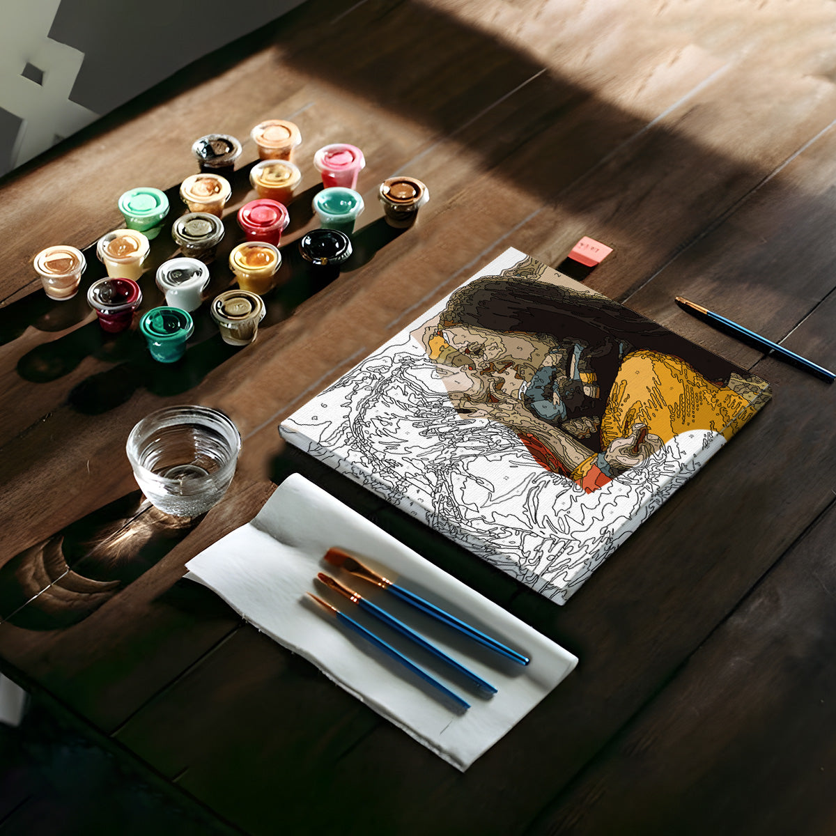 Custom Photo - Personalized Mother Paint By Numbers Kit