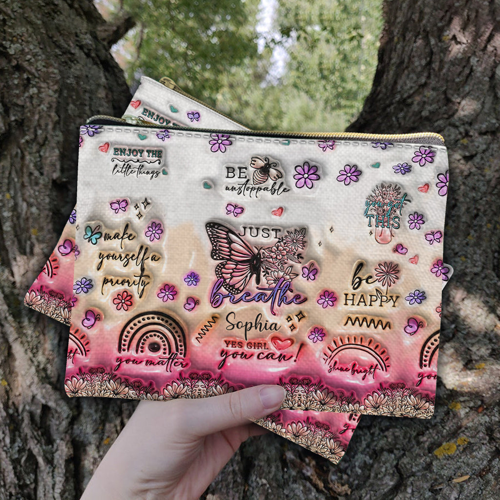 Pochette papillon personnalisée « Affirmations positives »