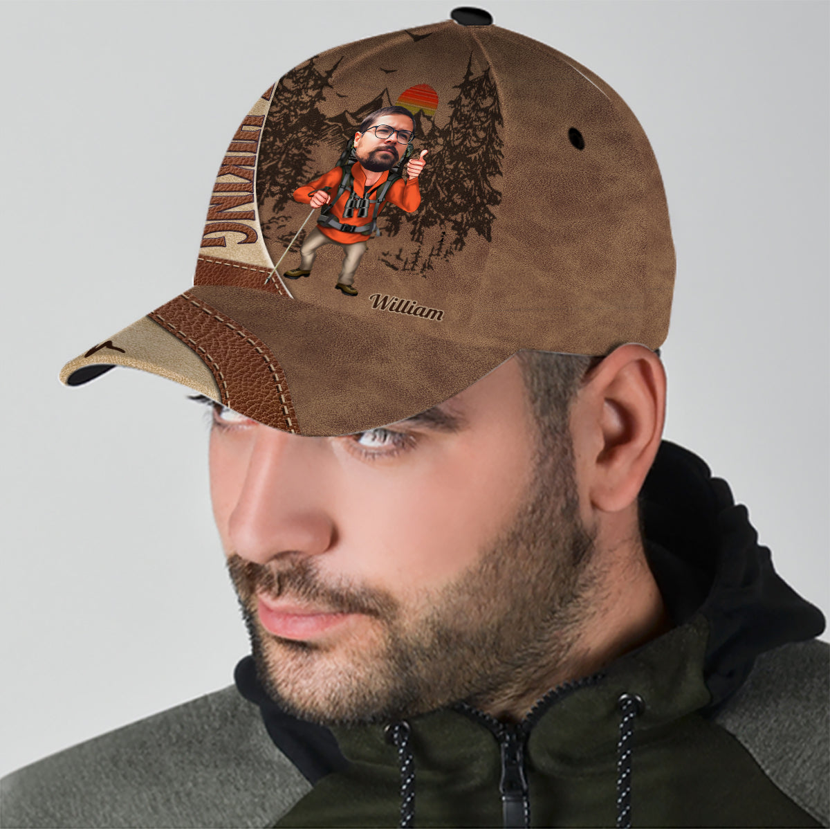 Encore un demi-kilomètre environ - Casquette de randonnée classique personnalisée