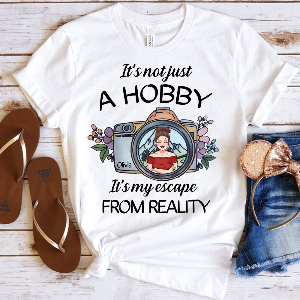 Ce n'est pas qu'un simple passe-temps - T-shirt et sweat à capuche personnalisés sur le thème de la photographie