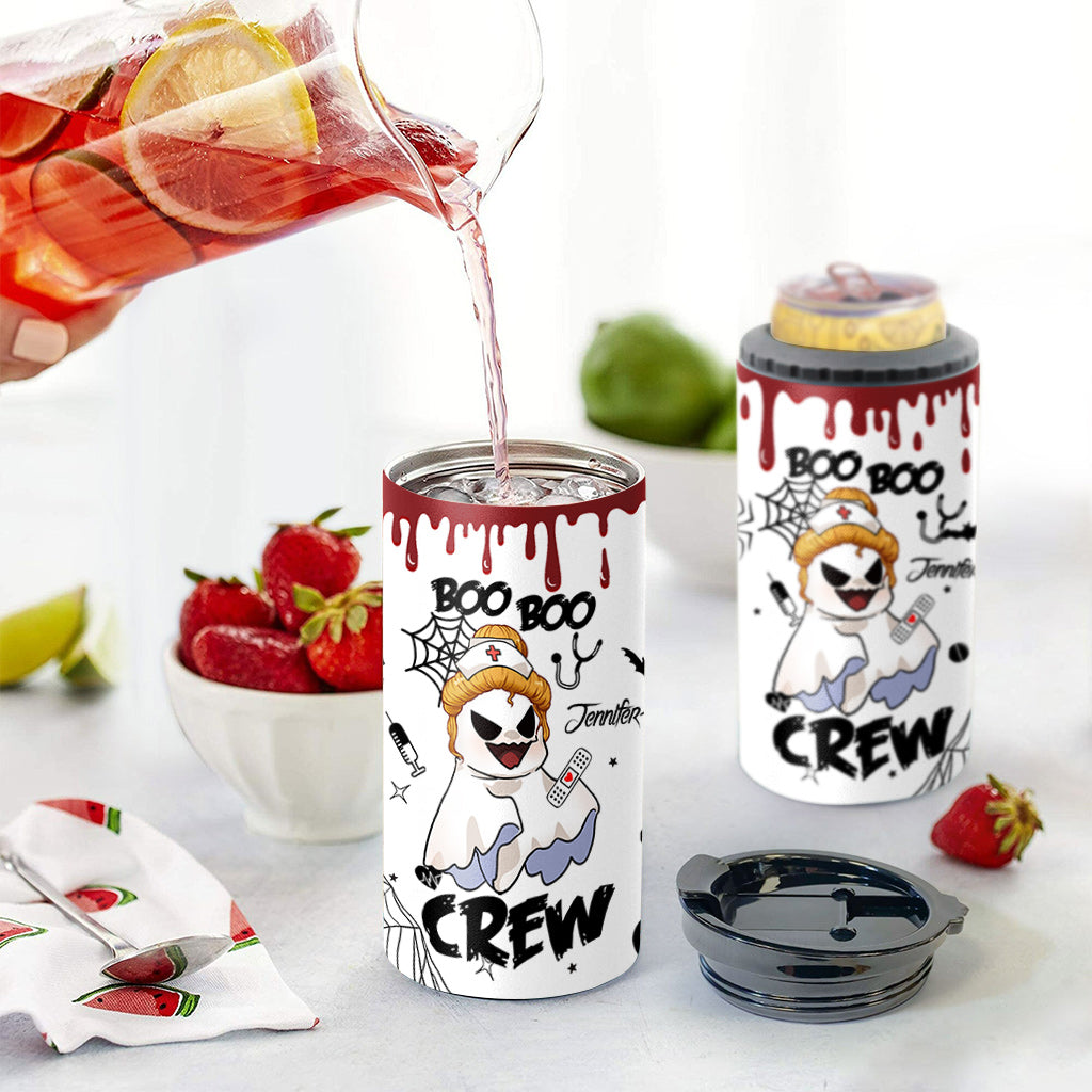 Boo Boo Crew - Personalized Nurse Can Cooler