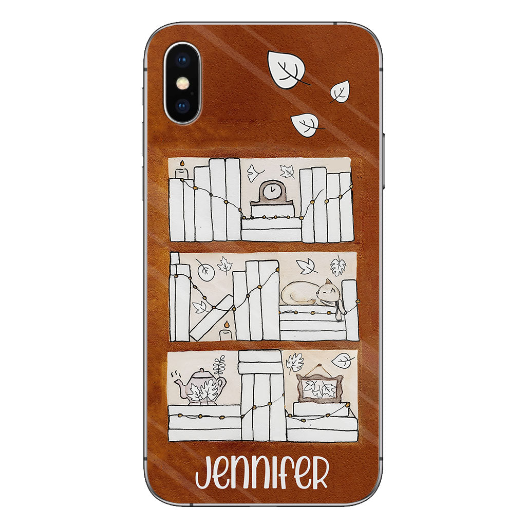 Four Seasons Reading Tracker - Personalized Book Phone Case